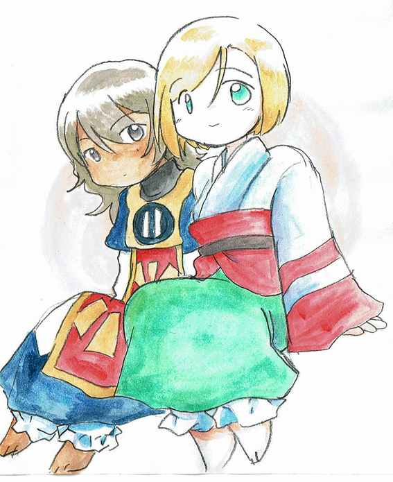 ひさびさの水彩